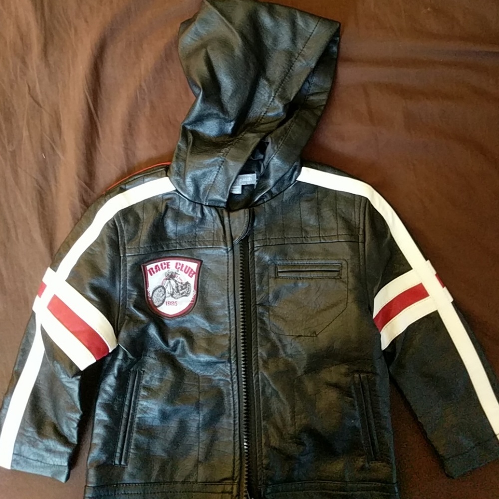 Pumpkin Patch Faux Leather 12-18 Month Jacket